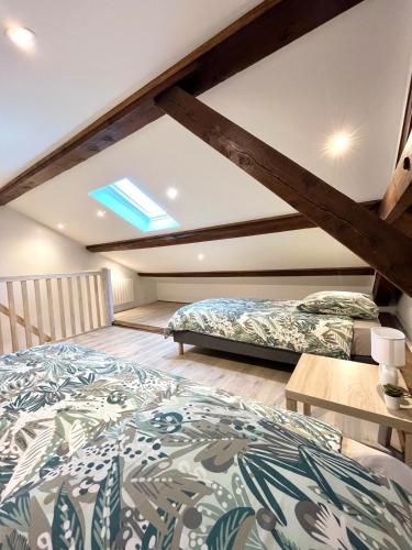 Duplex urbain proche centre-ville de Lyon - 6 pers