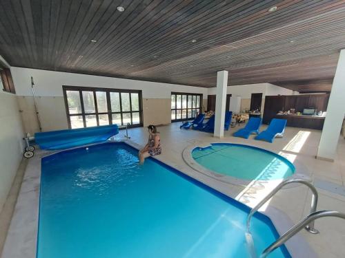 Kolam renang di atau dekat dengan Charming studio in Matas with pool and jacuzzi