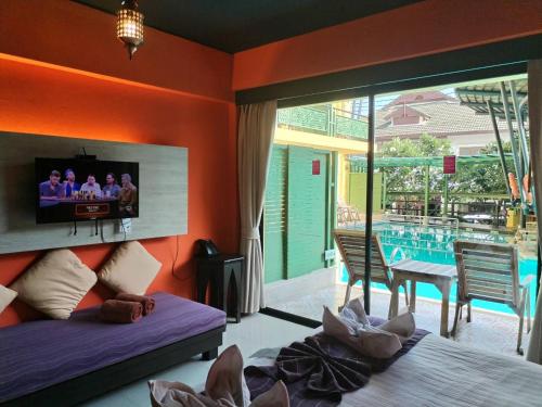 La alberca dentro o cerca de Bhundhari Chaweng Beach Resort Koh Samui - SHA Plus