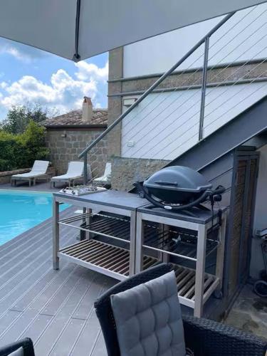 Πισίνα στο ή κοντά στο Villa With Heated Pool In Toscana
