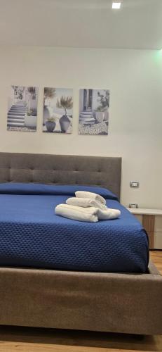 Postel nebo postele na pokoji v ubytování Casa vacanze Fiorenza