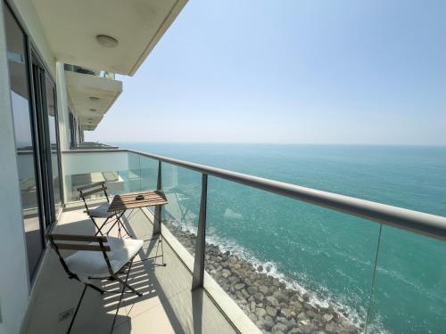 Stunning Seaview 1BR Apartment in Pacific, Al Marjan Island
