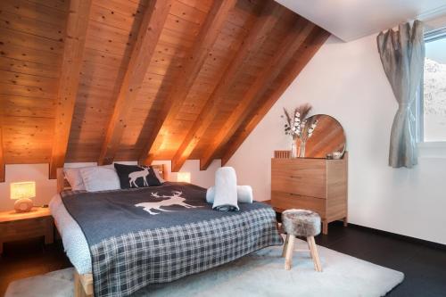 Una cama o camas en una habitación de Casa Zopa