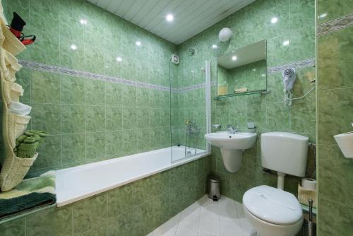 Ett badrum på Vitosha Apartments