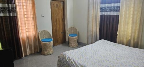 Katil atau katil-katil dalam bilik di Blissful Nest