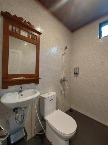 Koupelna v ubytování Villa Saung Wira