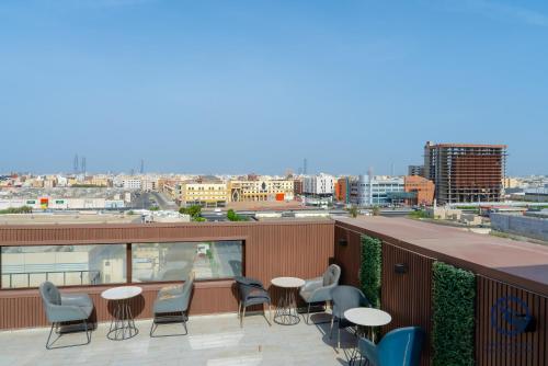 Balkoni atau teres di Signature Guest Hotel فندق إمضاء النزيل الفندقية