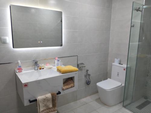 Bilik mandi di My Loft in Bejaia