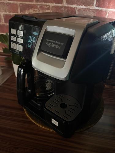 a coffee maker sitting on top of a table at Southern Perk -Coffee & Caffeine in Crestview