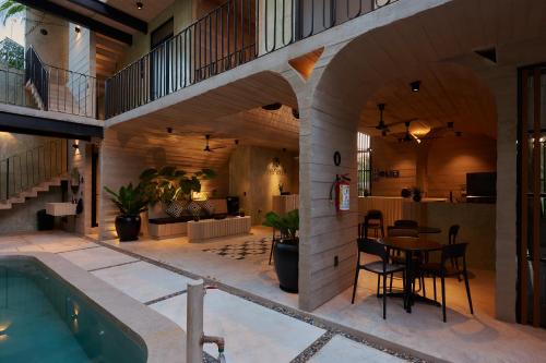 Swimmingpoolen hos eller tæt på Casa Nadó