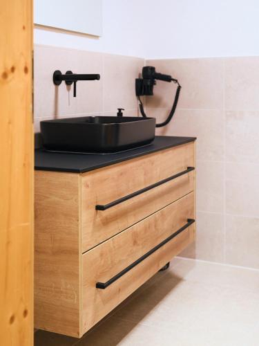 Dapur atau dapur kecil di Neumeier Arpartments