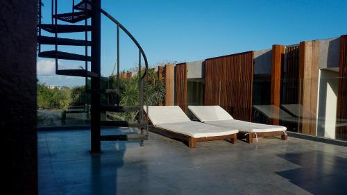 Μπαλκόνι ή βεράντα στο Rahya Villas Complex