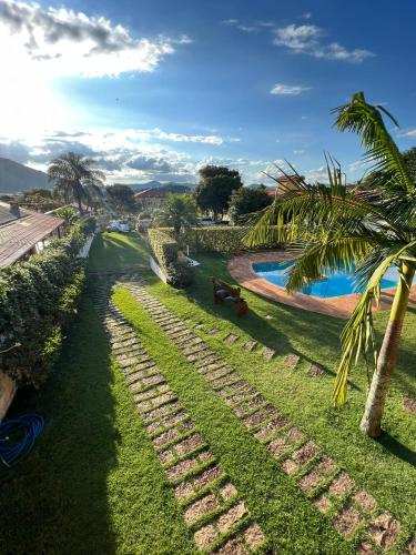 Kolam renang di atau dekat dengan Rancho Vargem