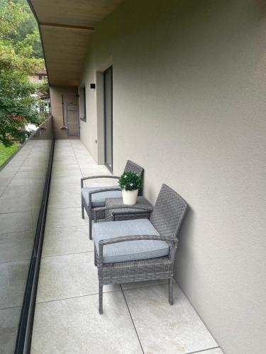Posezení v ubytování Appartement Waldzauber