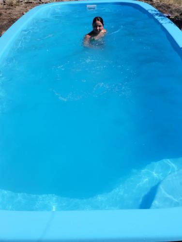 Bazén v ubytování Casa em pantano grande nebo v jeho okolí