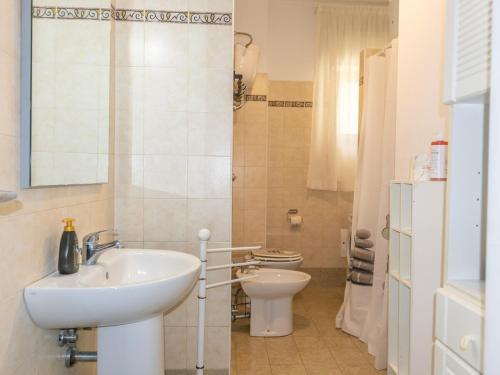 Koupelna v ubytování Caminia - La baia incantata