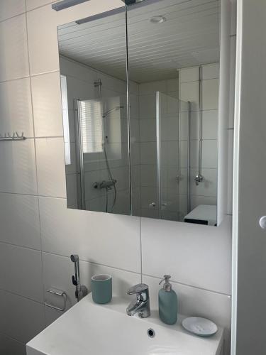 Ένα μπάνιο στο Majakan Apartamentit
