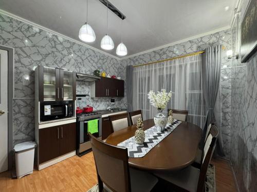 Η κουζίνα ή μικρή κουζίνα στο Departamento turístico 2