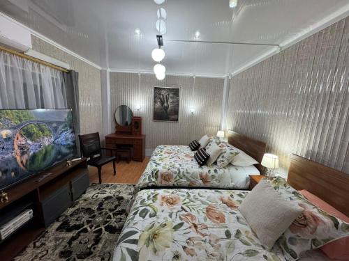 Ένα ή περισσότερα κρεβάτια σε δωμάτιο στο Departamento turístico 2