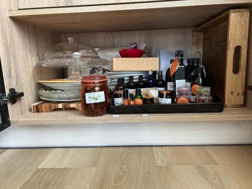 Dapur atau dapur kecil di Jora dideli ,patogūs apartamentai