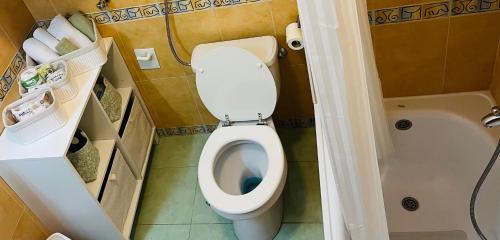 Koupelna v ubytování Fabian Apartmani