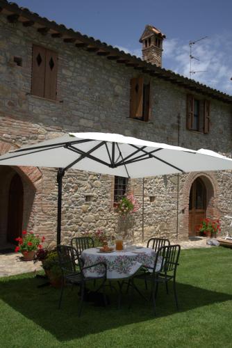 Patio nebo venkovní prostory v ubytování Agriturismo Case Corboli appartamento Utimio