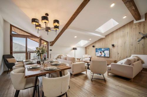 Exclusive Penthouse - Sauna, Ski-In Ski-Out, Panoramic Views, Balcony