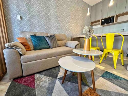 Χώρος καθιστικού στο Luxury Apartment