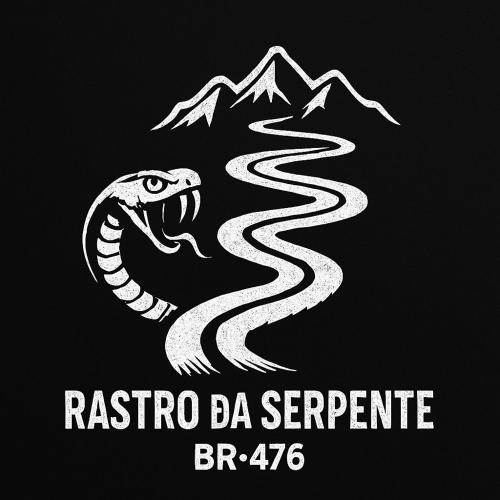 a snake with mountains in the background at Apto02 in Sao Paulo