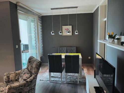 Χώρος καθιστικού στο Apartment Paradise