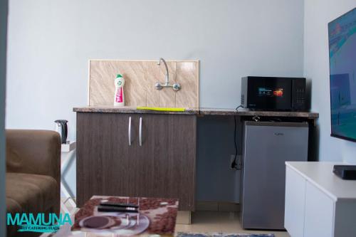 TV a/nebo společenská místnost v ubytování Mamuna self-catering accommodation