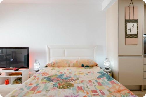 Postel nebo postele na pokoji v ubytování Loft 360º - Alicante