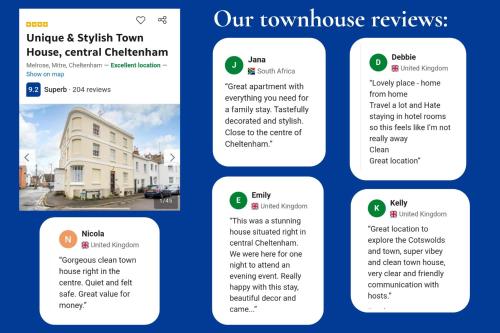 Foto dalla galleria di Unique & Stylish Town House in Central Cheltenham a Cheltenham