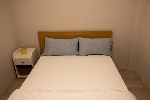 Katil atau katil-katil dalam bilik di 慢想旅宿Bluesean Hostel