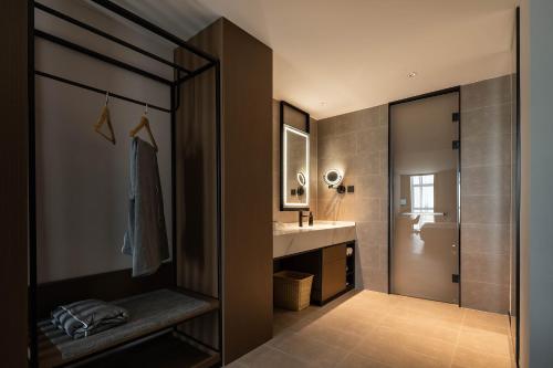 Koupelna v ubytování Atour Hotel North Square of Urumqi High-Speed Rail Station