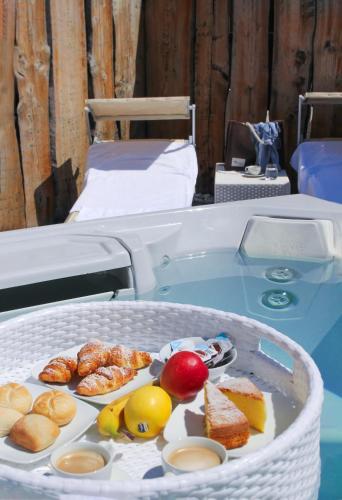 Jídlo v bed and breakfast nebo okolí