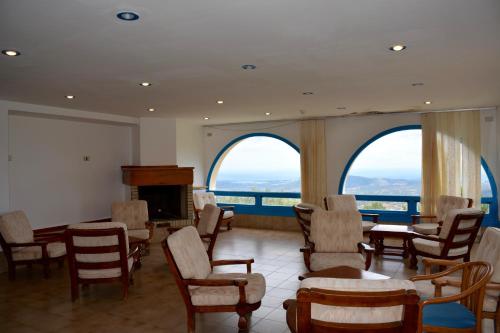 Posezení v ubytování Hotel Villa Selene