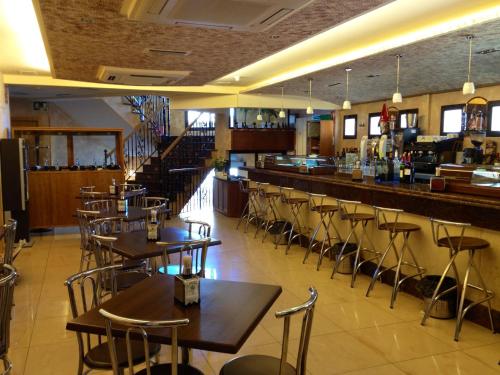 Majoituspaikan Hotel Pattaya ravintola tai vastaava paikka