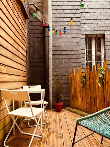 Le Studio Terrasse - Le calme en plein cœur du centre-ville