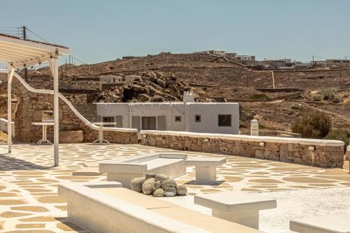 Γενική θέα στο βουνό ή θέα στο βουνό από  αυτό το ξενοδοχείο διαμερισμάτων