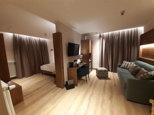 Μια τηλεόραση ή/και κέντρο ψυχαγωγίας στο Hotel Posta
