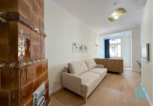 Seredino Blue Apartment- Modern Comfort in a Quiet Location, 5 Minutes to Gdańsk Old Town & Seaside