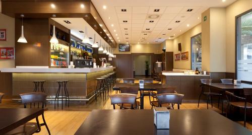 Restaurace v ubytování Hotel Ciudad de Alcañiz