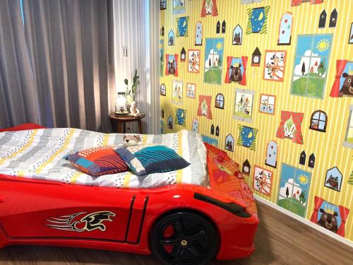 Łóżko lub łóżka w pokoju w obiekcie HOKOHOUSE - Vacation STAY 26880v