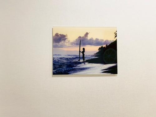 a picture of a person on a surfboard in the ocean at STEP by STEP - Vacation STAY 25756v in Kanayama