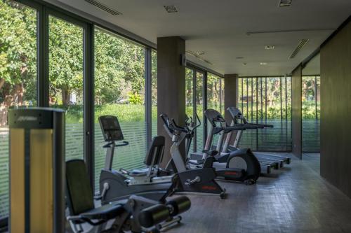 Fitness centrum a/nebo fitness zařízení v ubytování The Peri Hotel Khao Yai