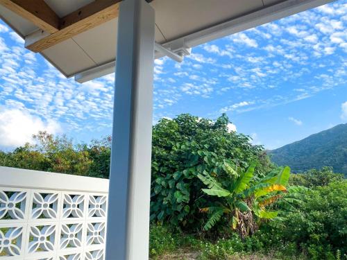 a view from the porch of a house at Yonehara Beach Stay LUANA - Vacation STAY 38711v in Fukai