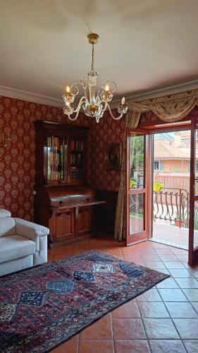 Postel nebo postele na pokoji v ubytování Rome Charm House