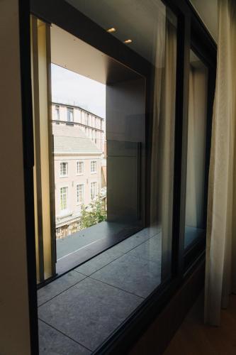 Balkón nebo terasa v ubytování Door9 Hasselt - Digital Hotel