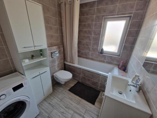 Koupelna v ubytování Casa Transilvania Tea